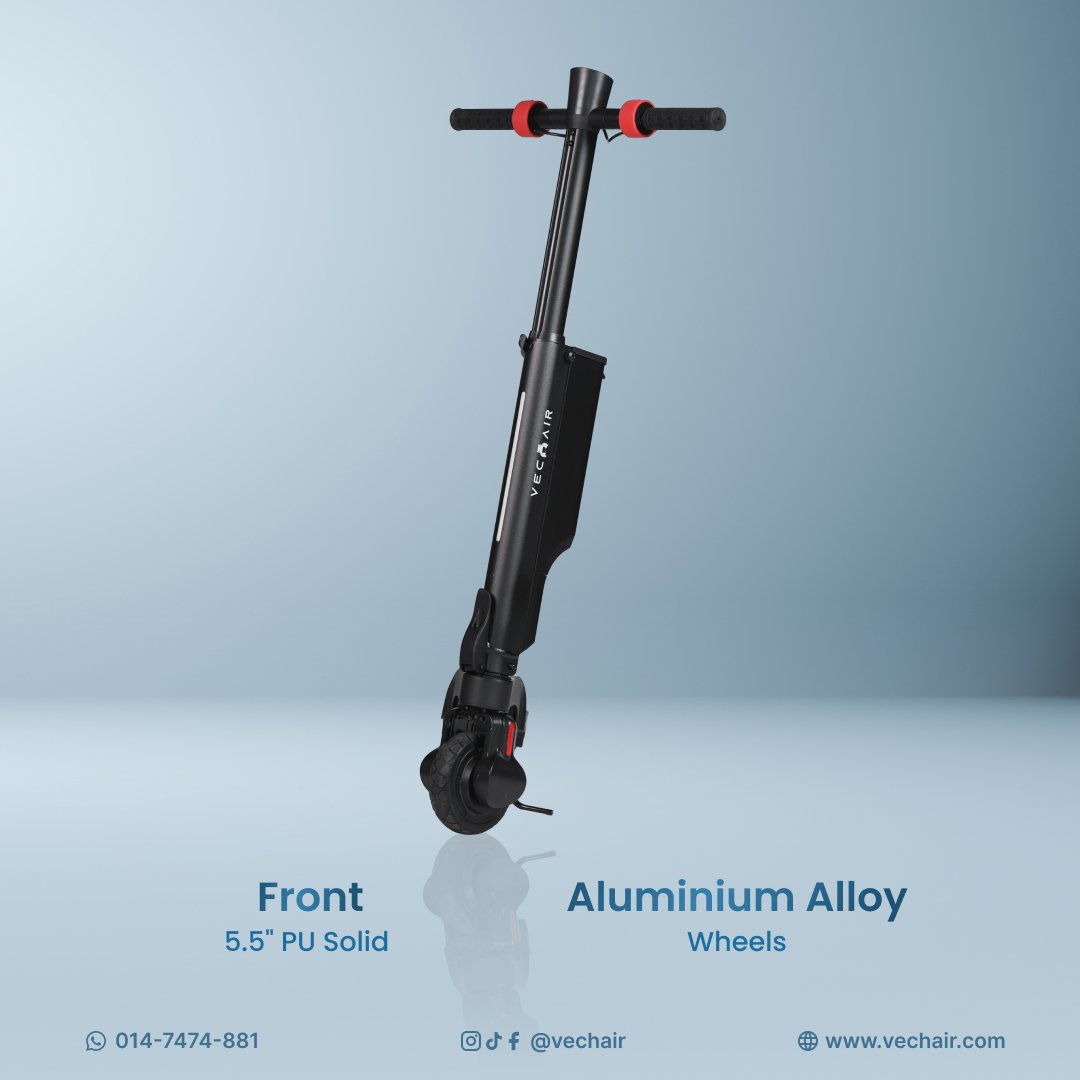 SQUARE (VC-SO2) Electric Scooter X6 Backpack Vechair LIGHT BLUE BG_4