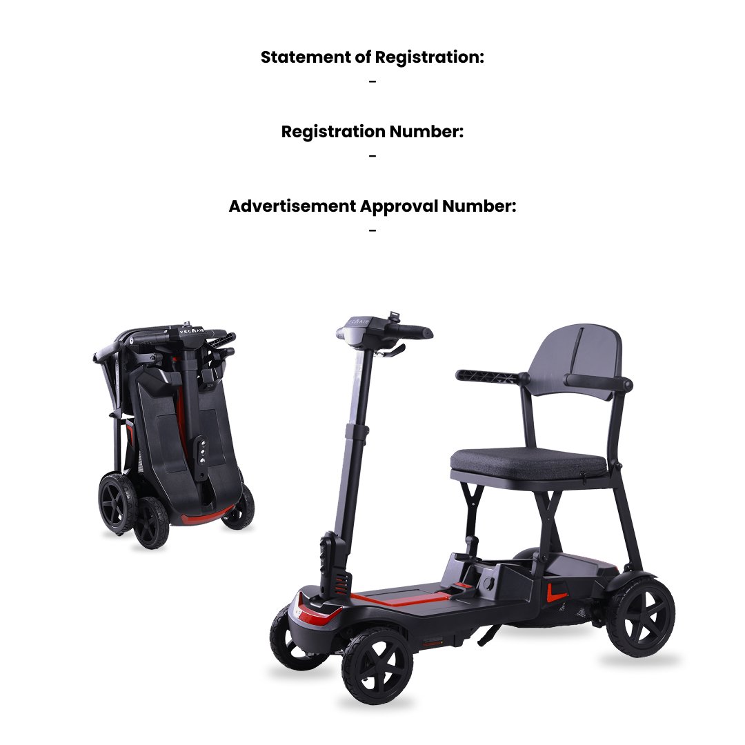Mobility Scooter Lightweight 17KG Compact Vechair® - Image 10