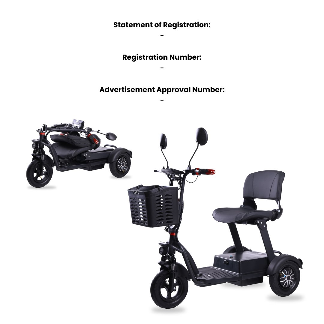 Mobility Scooter 3-Wheels Vechair® - Image 9