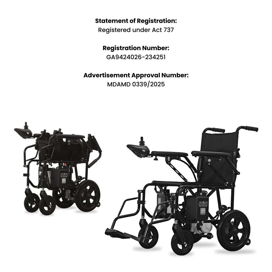 Electric Wheelchair Smart V2 Vechair® - Image 10