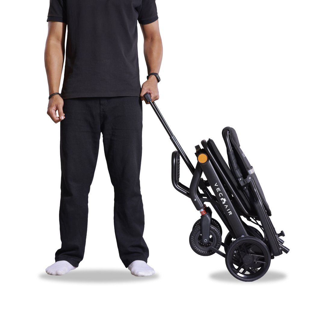 Electric Wheelchair Lightweight 14KG Pull Rod Vechair® - Image 8