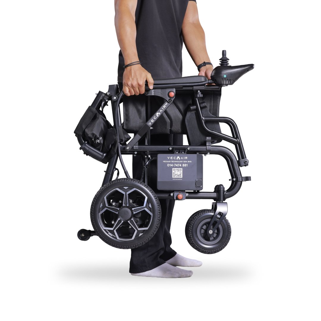 Electric Wheelchair Lightweight 18KG Compact Vechair® - Image 9