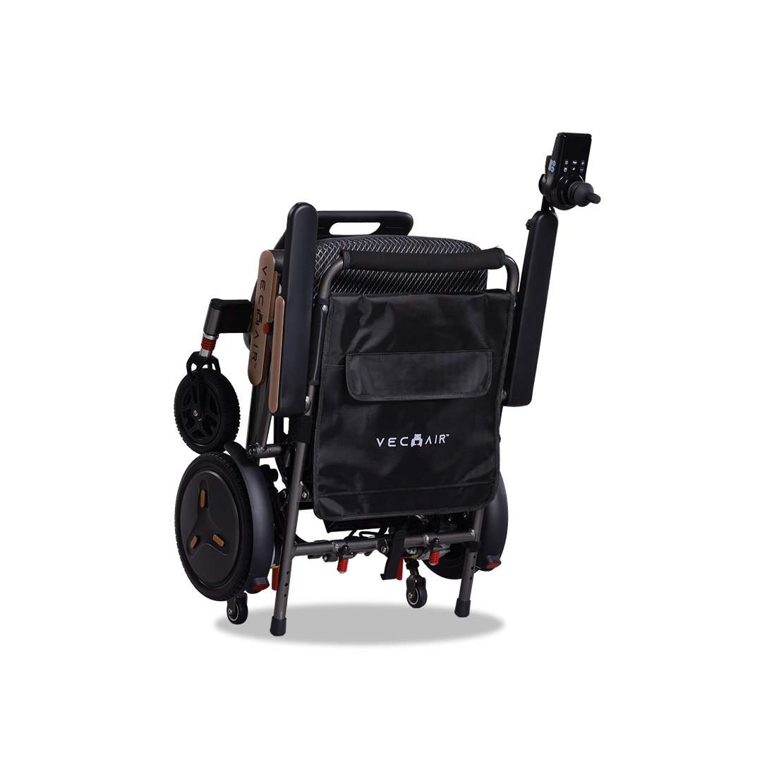 Electric Wheelchair Lightweight 17KG Pull Rod Vechair® - Image 2