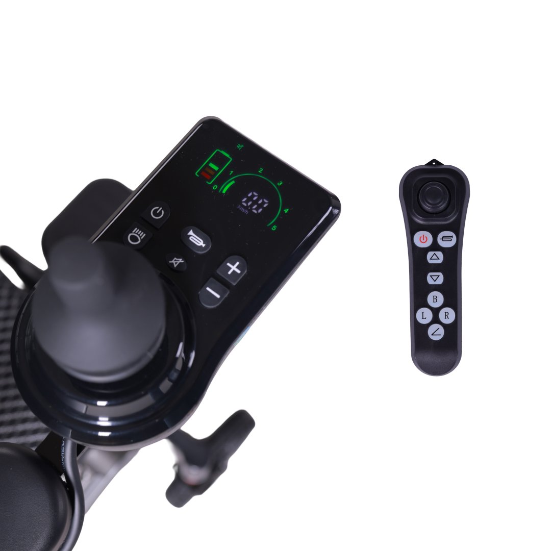 Electric Wheelchair Lightweight 19KG Recline Pull Rod Vechair® - Image 3