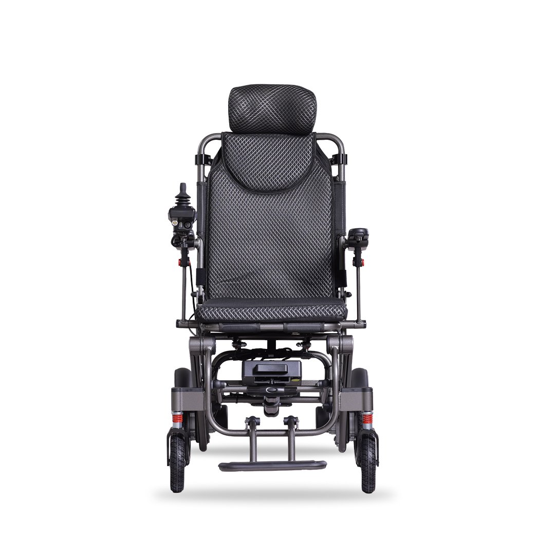 Electric Wheelchair Lightweight 19KG Recline Pull Rod Vechair® - Image 4