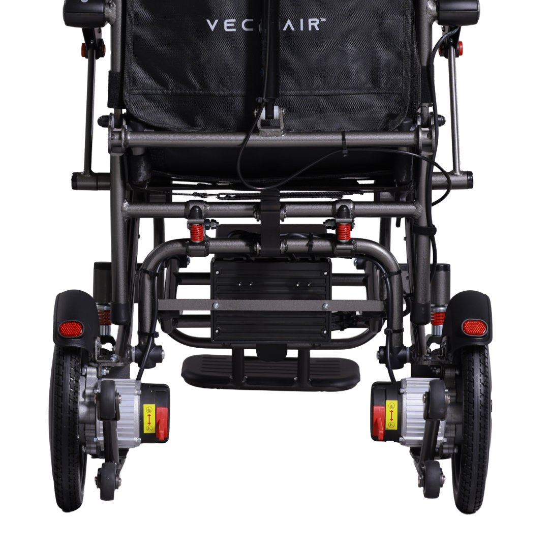 Electric Wheelchair Lightweight 19KG Recline Pull Rod Vechair® - Image 6