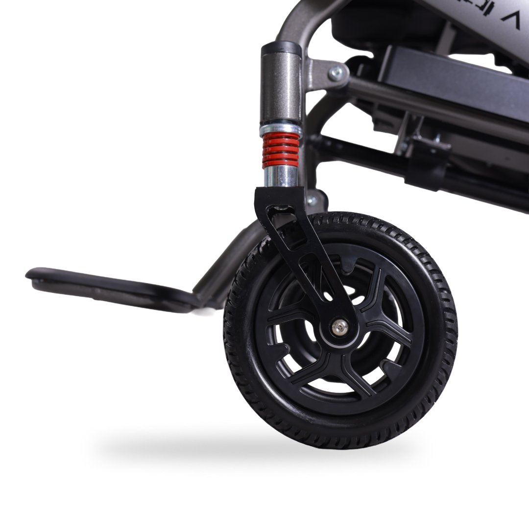 Electric Wheelchair Lightweight 19KG Recline Pull Rod Vechair® - Image 8