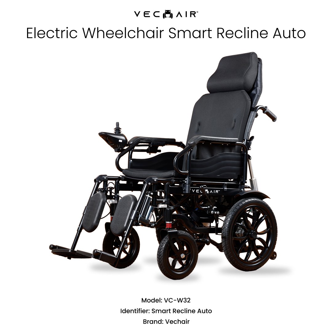 Electric Wheelchair Smart Recline Auto Vechair®