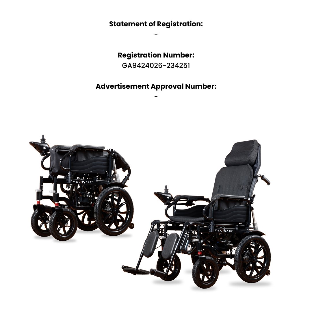 Electric Wheelchair Smart Recline Auto Vechair® - Image 12