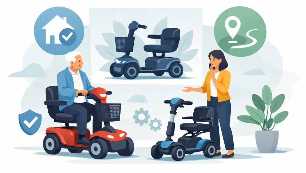 Cara Memilih Skuter Mobiliti yang Tepat