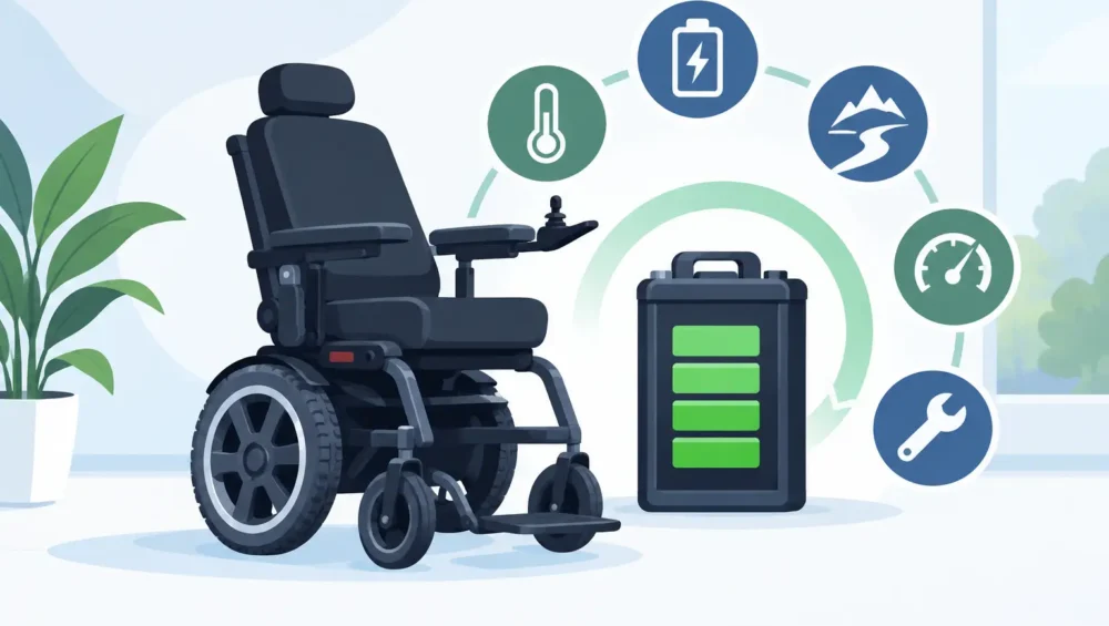 Wheelchair Battery Lifespan: What Affects It?