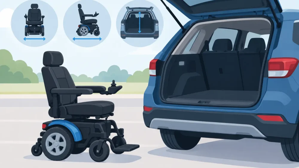 Can Power Chairs Fit Cars? What to Measure First