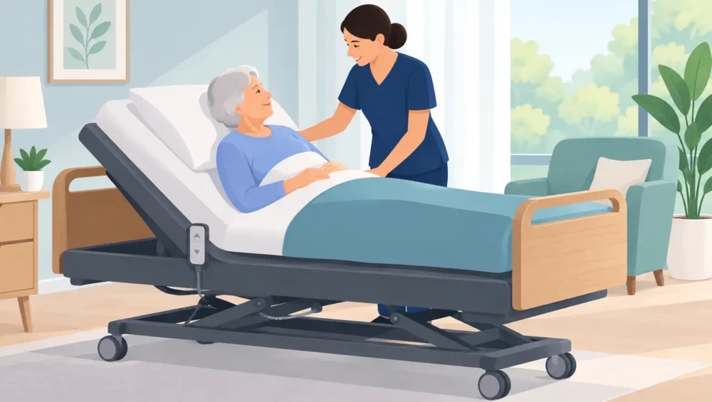 Electric Beds That Make Care Safer at Home