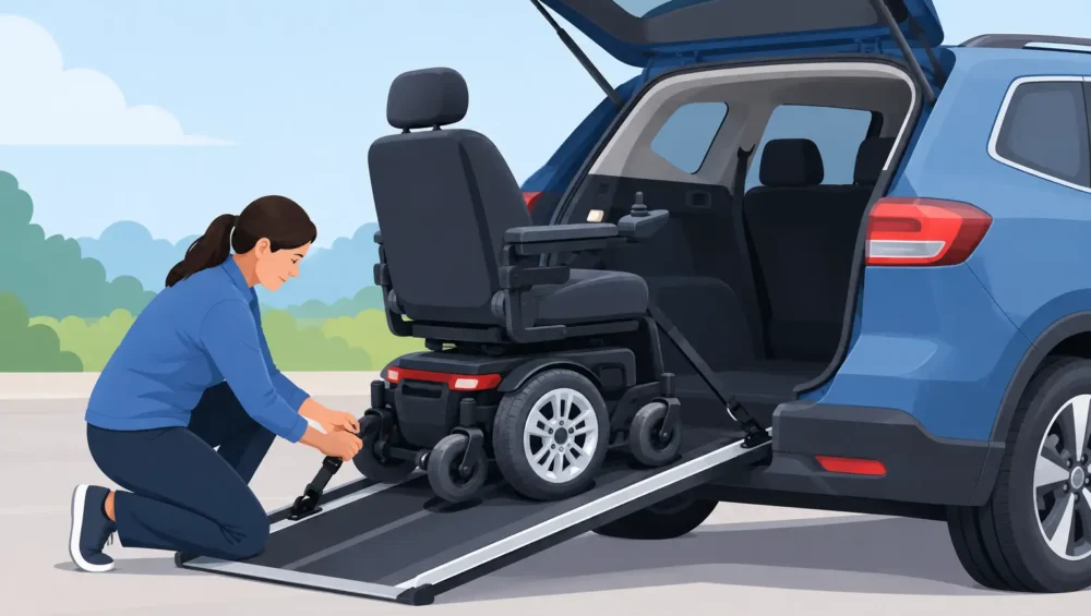 How to Transport Power Chairs Safely by Car