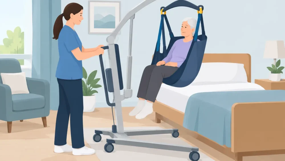 How to Use Patient Hoists Safely at Home