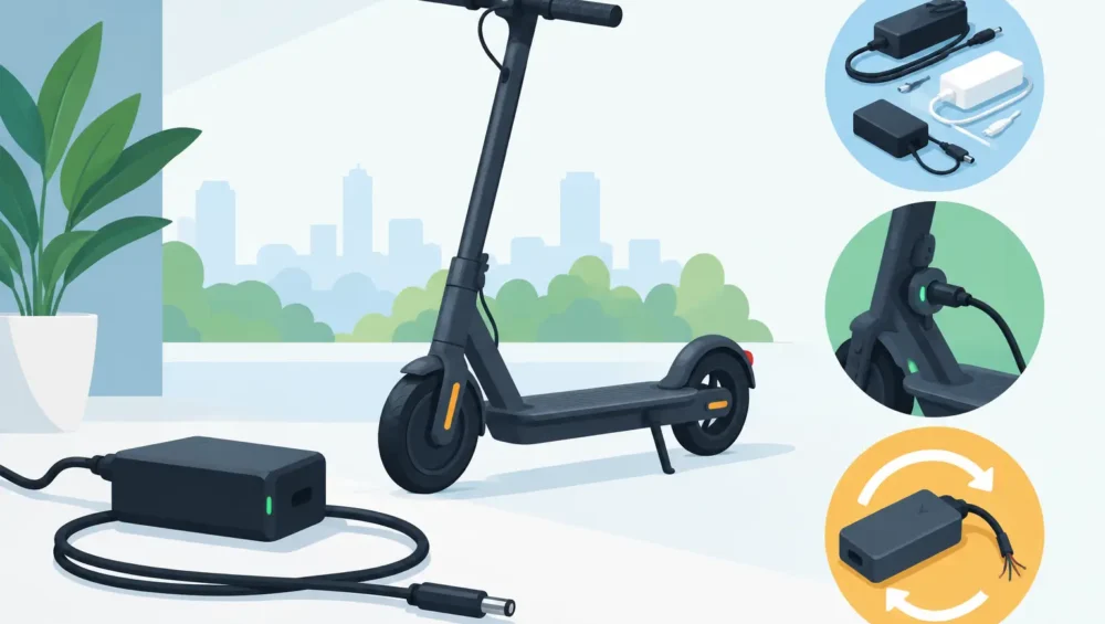 Scooter Chargers: Choose, Use, and Replace Safely