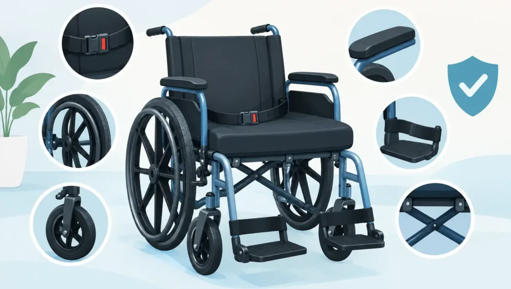 Top Bariatric Wheelchair Safety Features